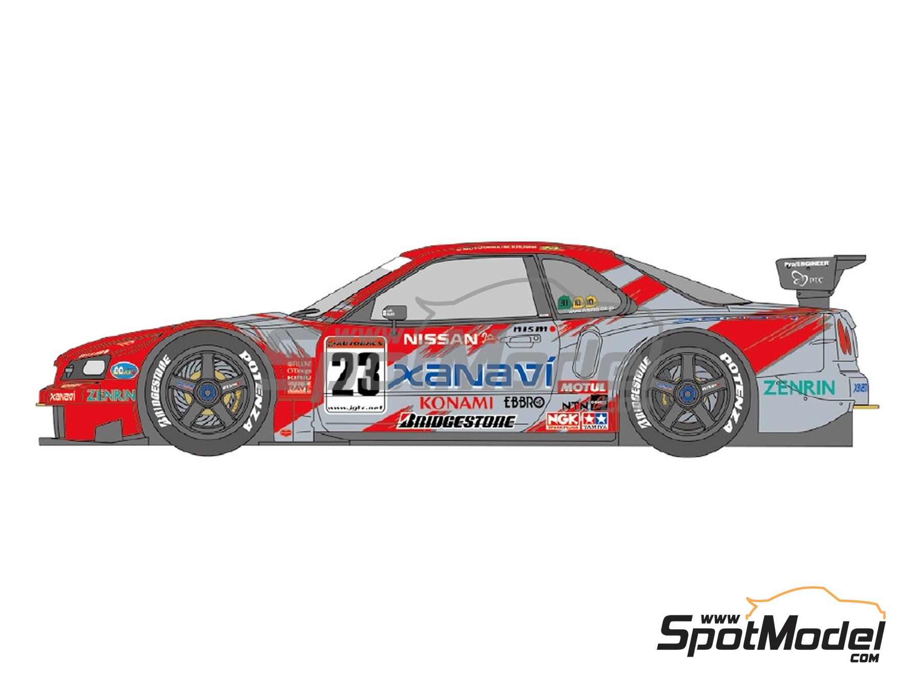 Shunko Models SHK-D523: Marking / livery 1/24 scale - Nissan